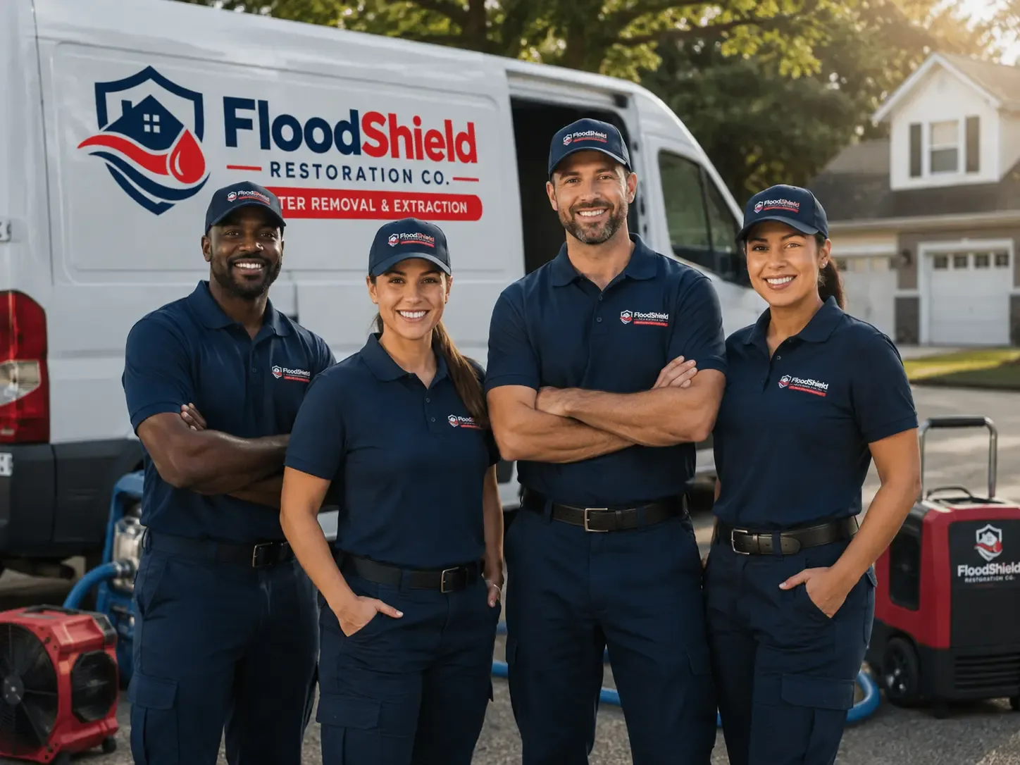 Flood Damage Restoration company in Allenwood, NJ